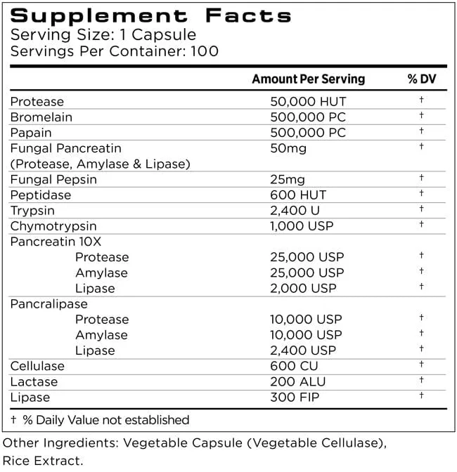 Osmosis Digestive Support - 100 Capsules