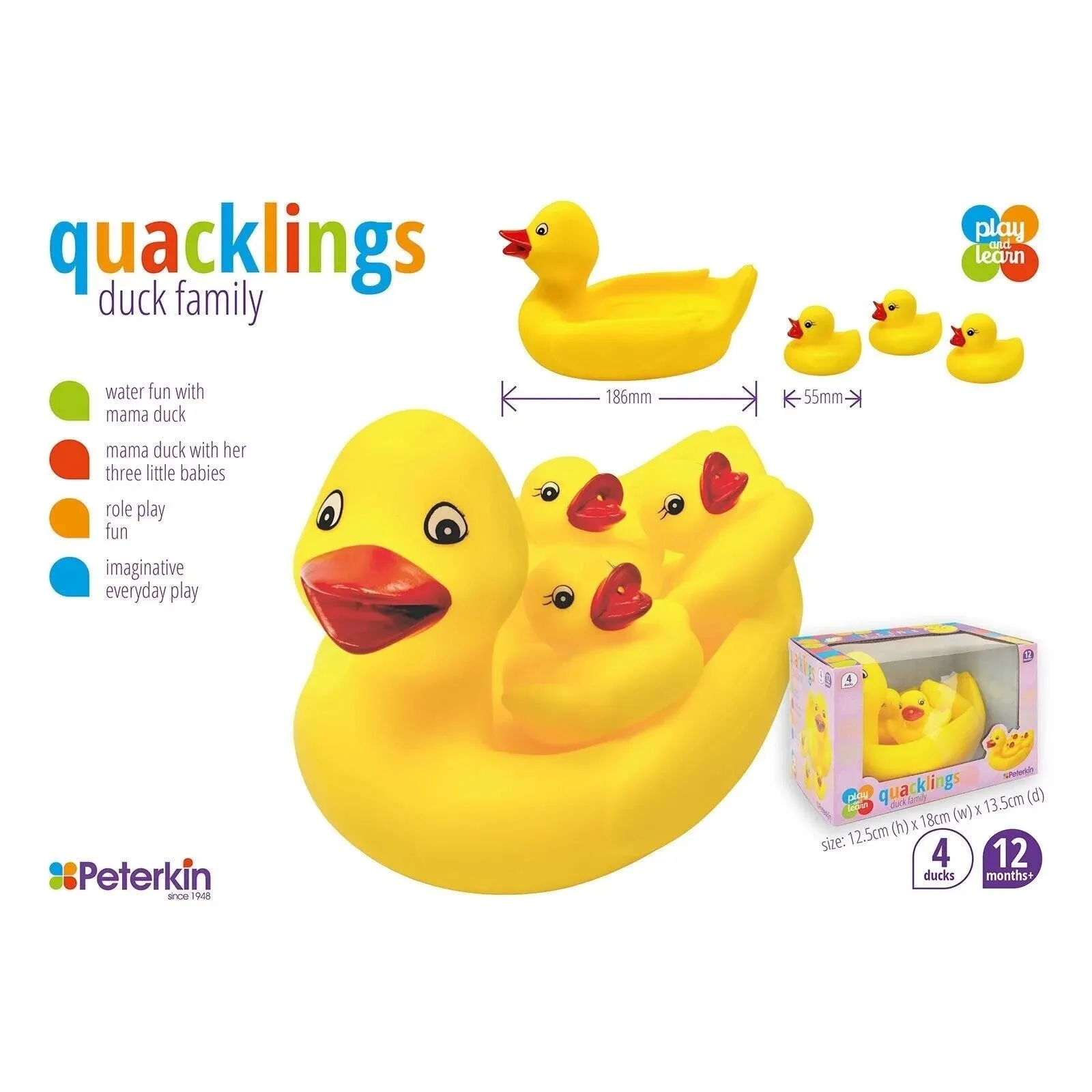 Peterkin Quacklings Duck Family