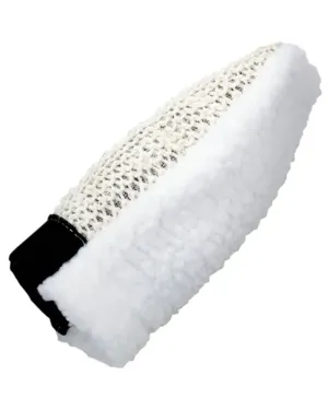 Roma Fleece Back Sisal Grooming Mitt