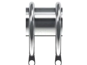 Speedy Nikola Satin Silver 28Mm Curtain Rings