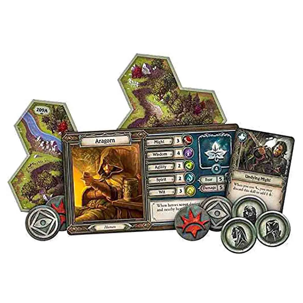 The Lord Of The Rings: Journeys in Middle-Earth Board Game