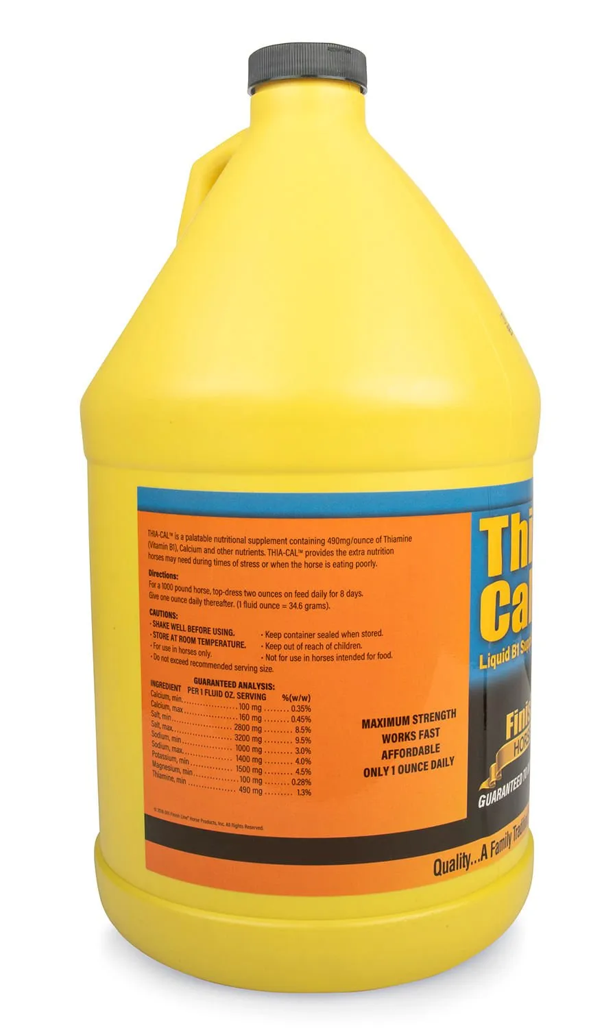 Thia-Cal Liquid B1 for Horses, Gallon