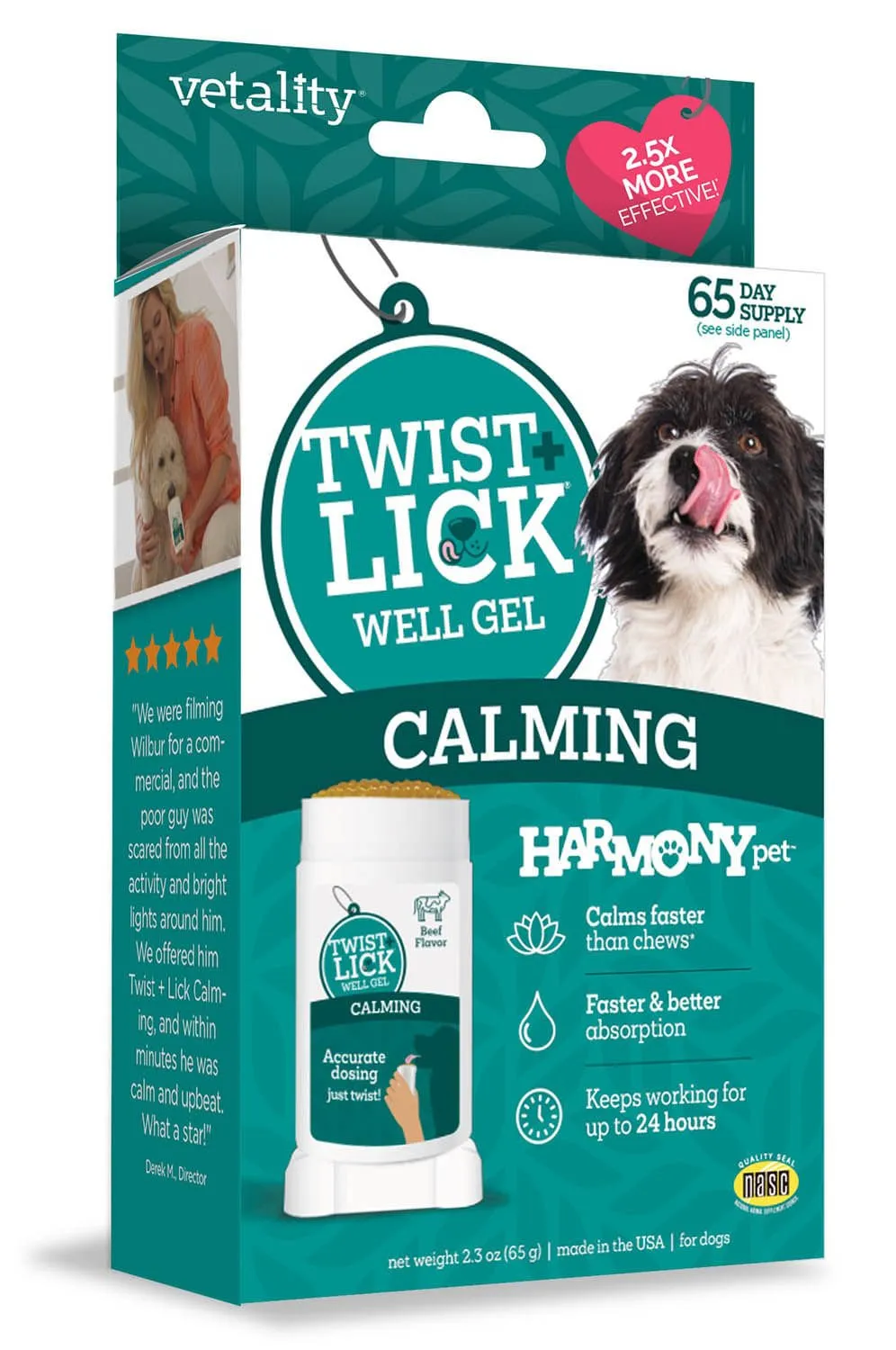 Twist & Lick Calming Supplement for Dogs