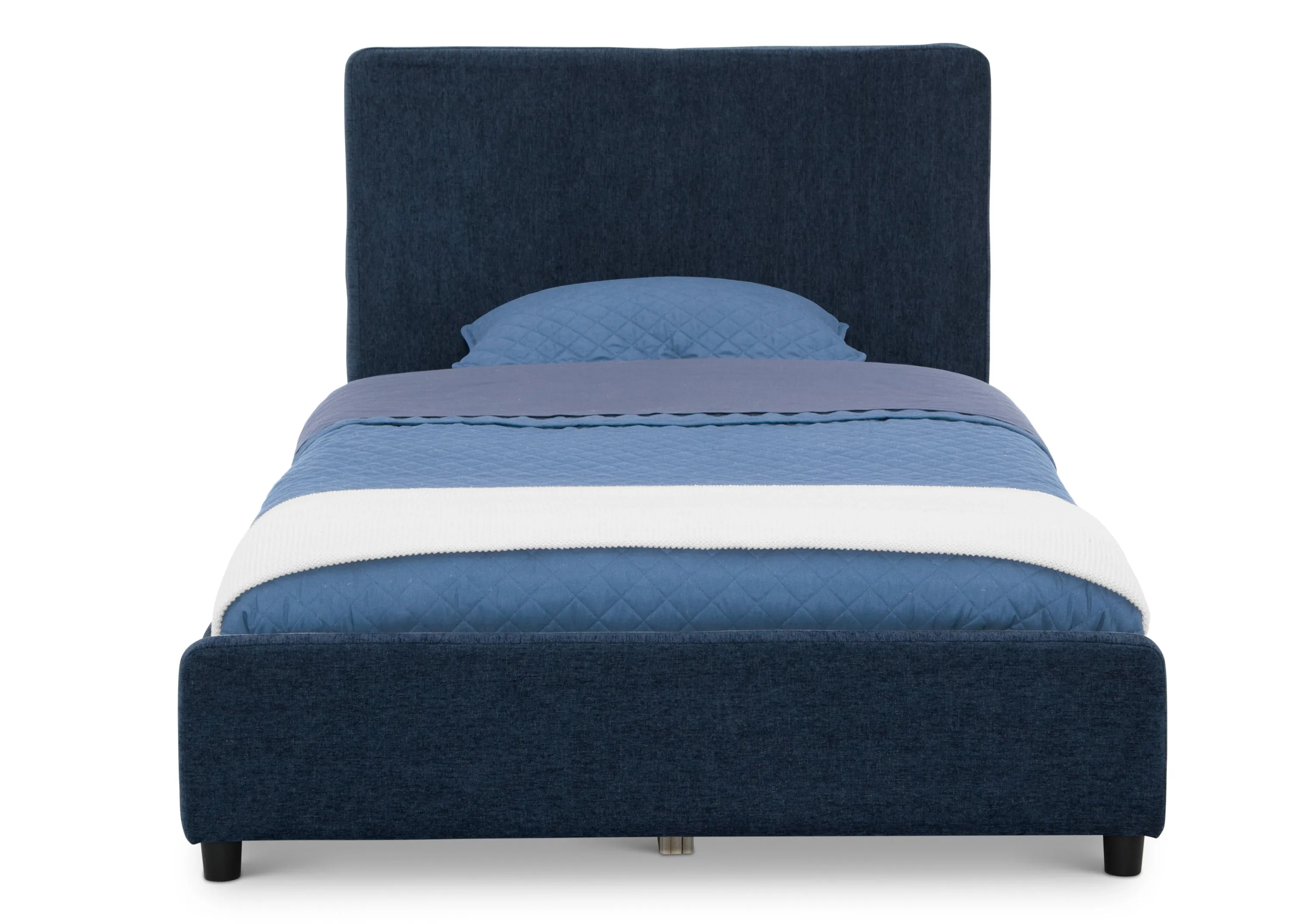 Upholstered Twin Bed with Headboard