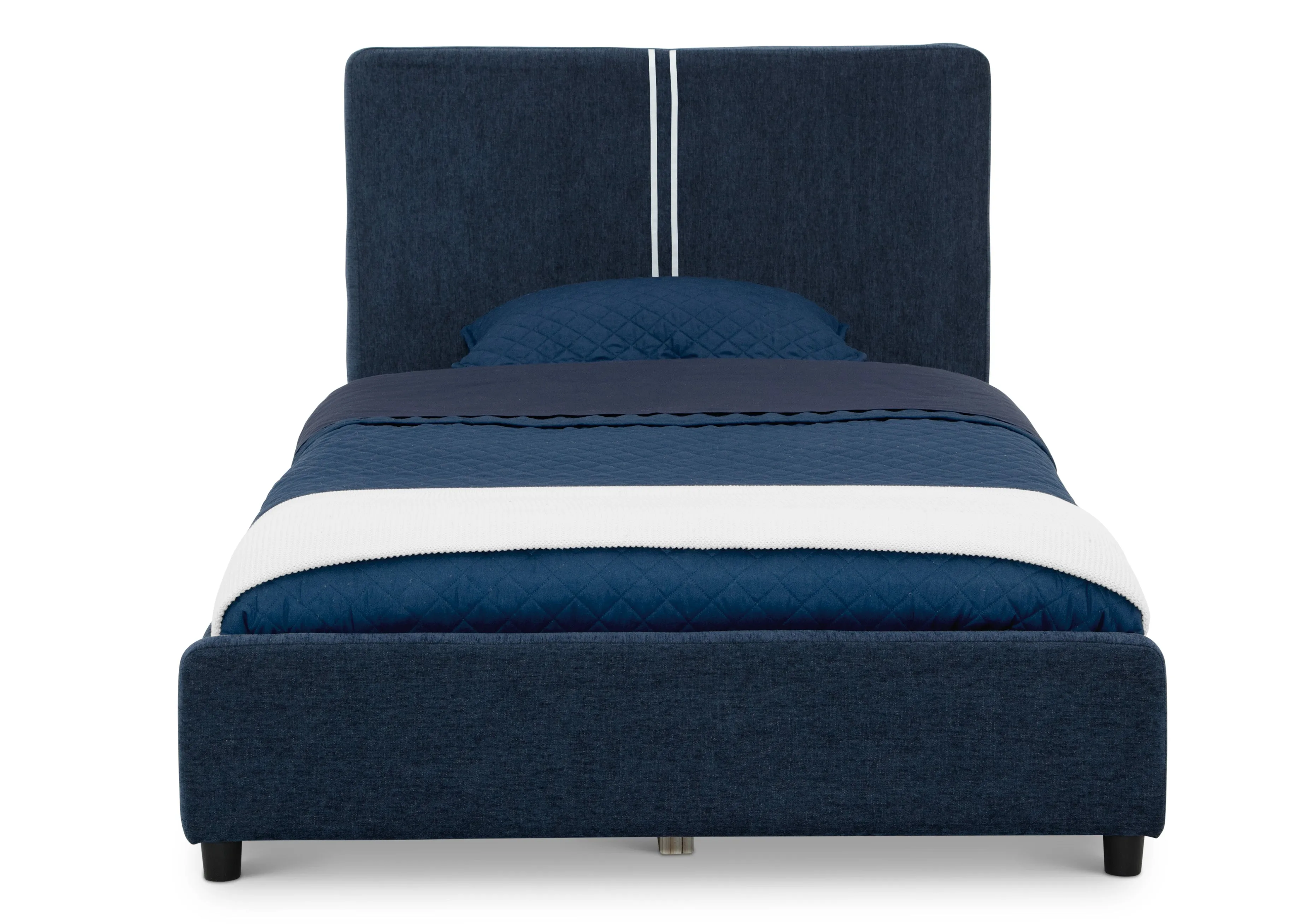 Upholstered Twin Bed with Headboard