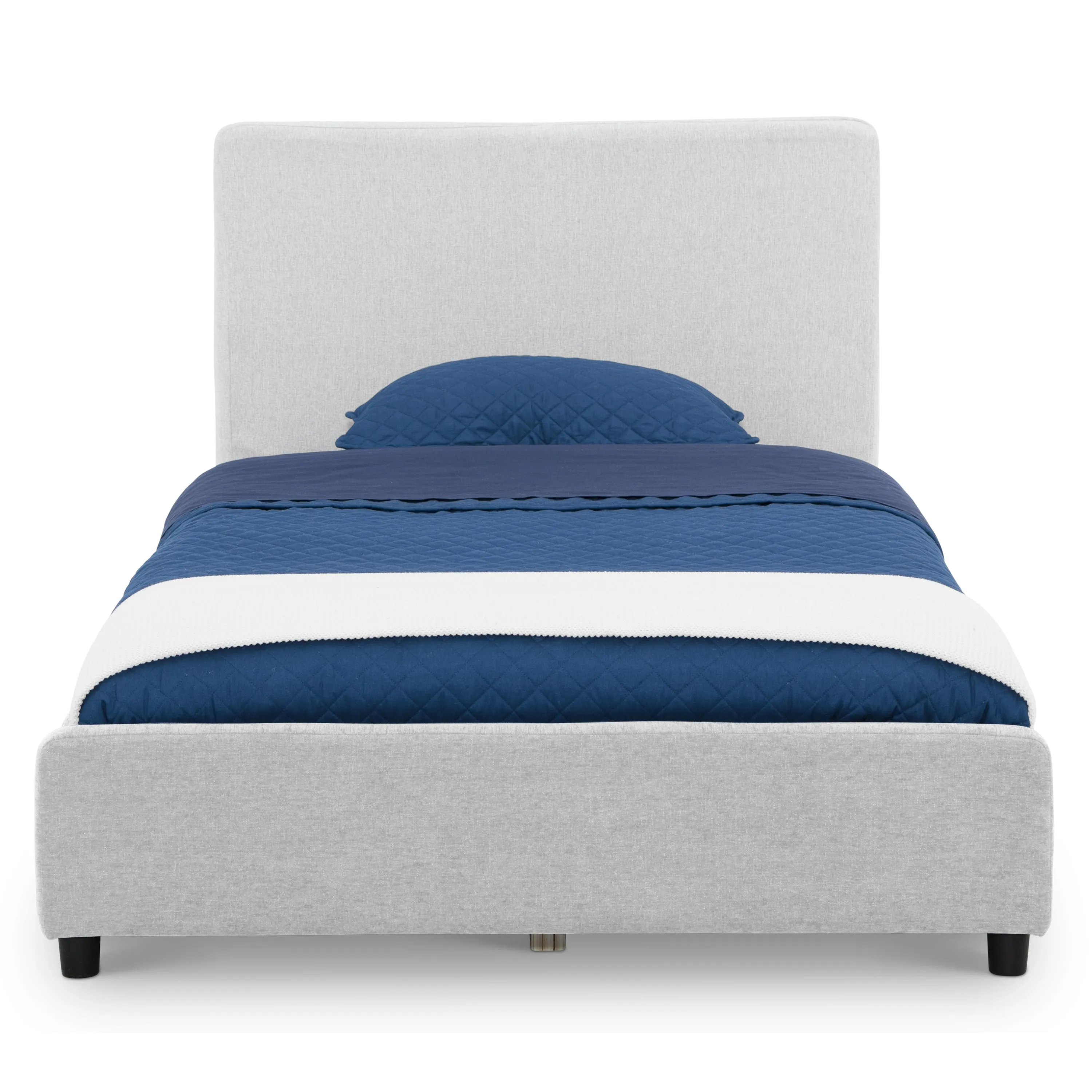 Upholstered Twin Bed with Headboard