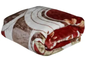 WINSTON HOME Wool Relief Blanket for Heavy Winter Single Bed Full Size for Donation and Gift Purpose Multicolor (Pack of 1)