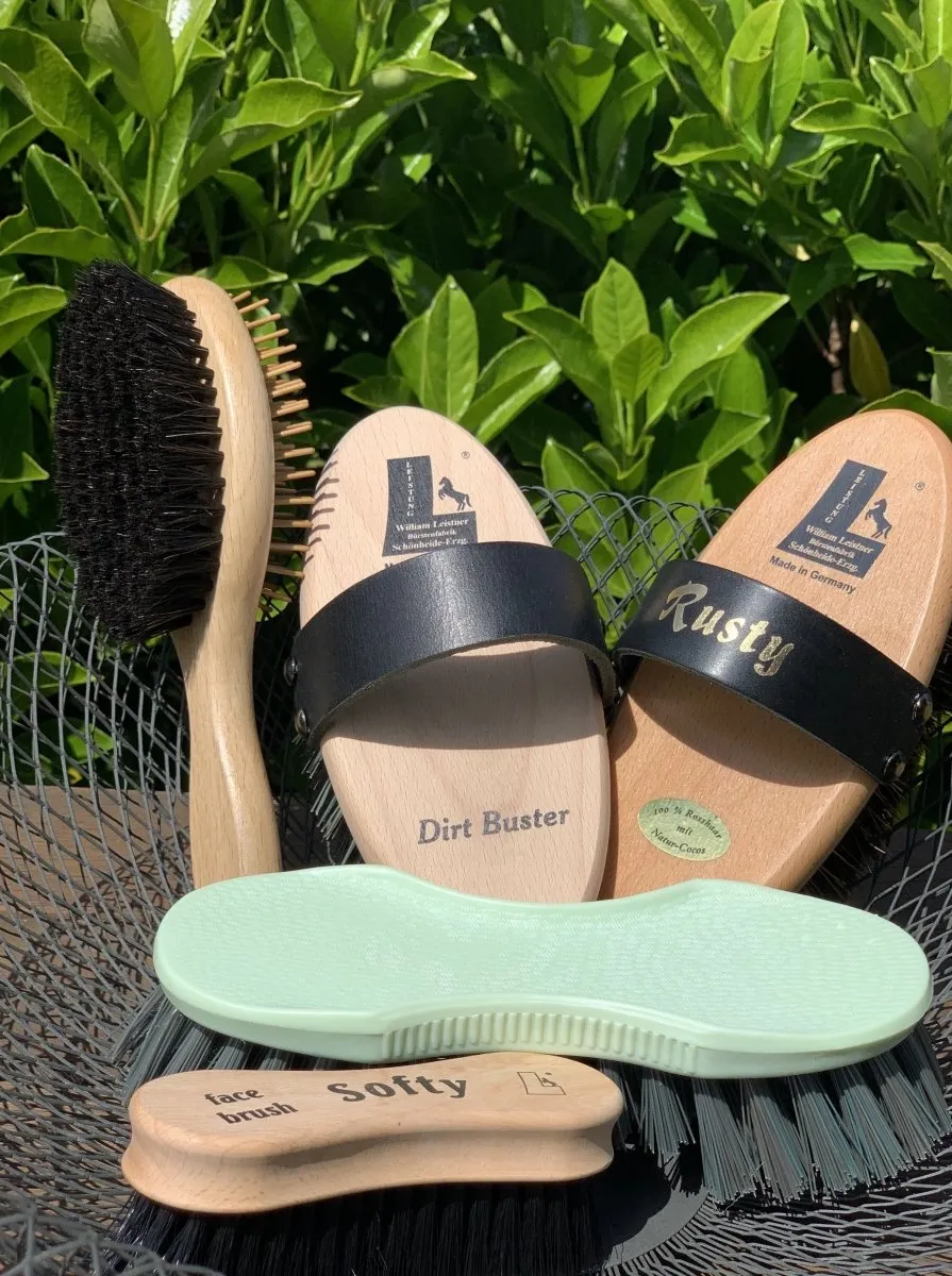 Young Rider Horse Grooming Kit (5 brushes) | Leistner
